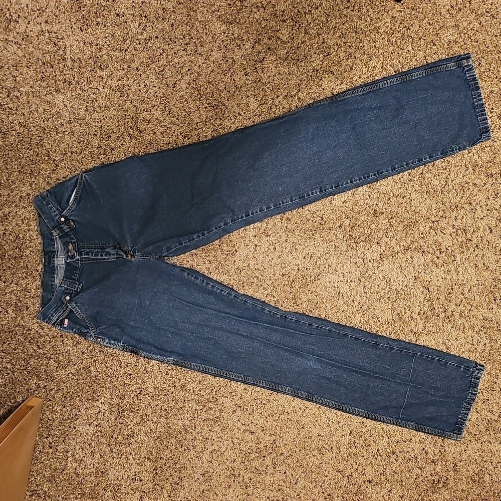 Western Jeans 20x Wrangler carpenter cut, excellent condition sz 0×34 bootcut